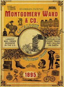 Montgomery Ward and co. 1895 catalog cover