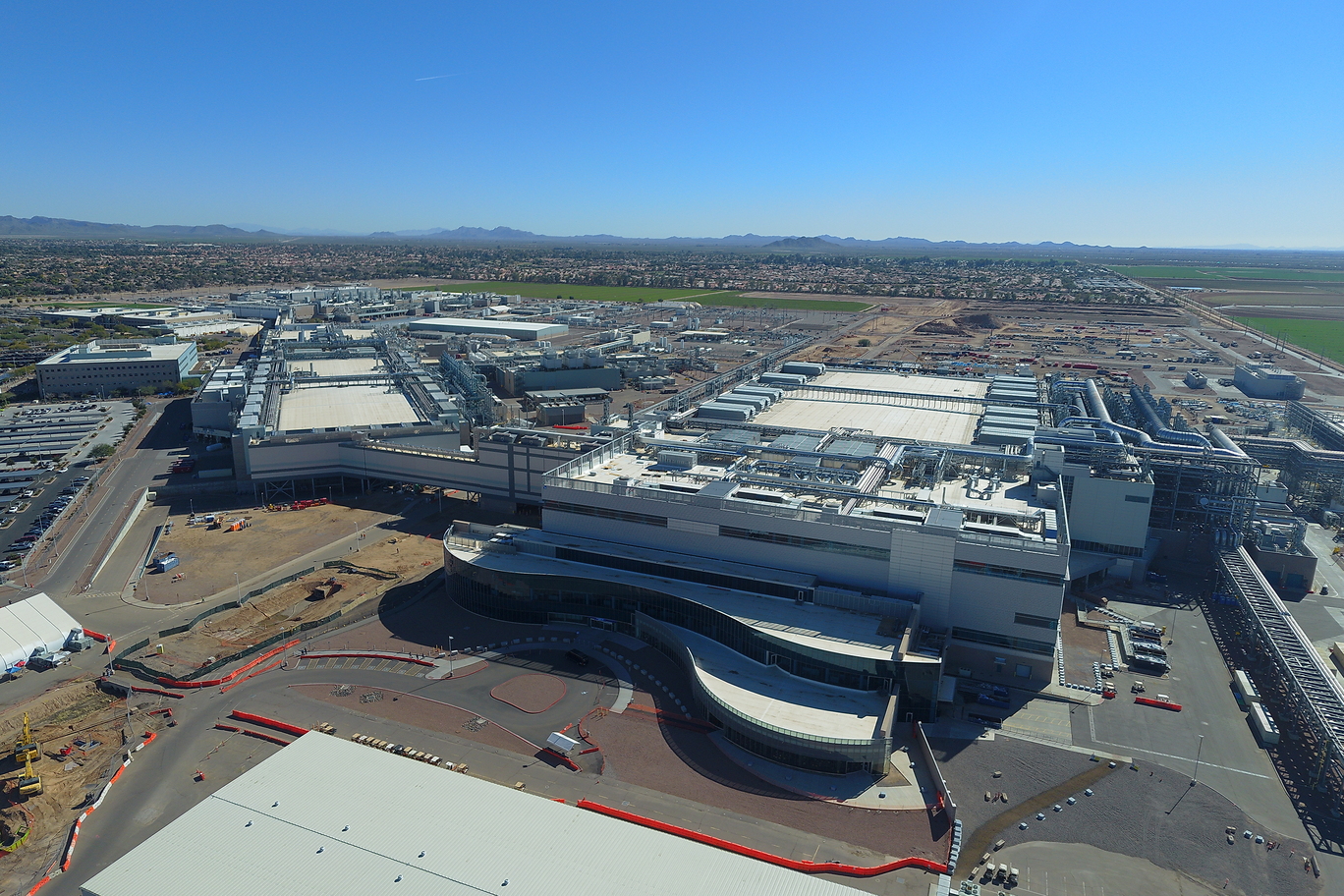 New Intel factory, Fab 42, in Chandler, Arizona