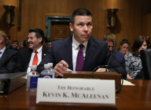 U.S. Customs and Border Protection Commissioner Kevin K. McAleenan