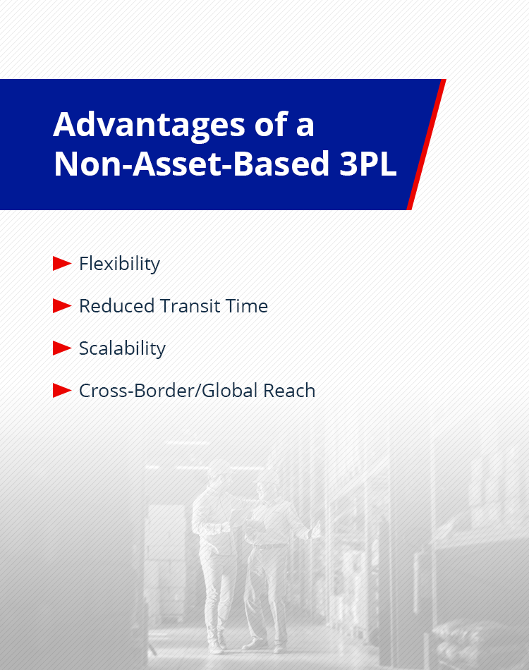 advantages of a non-asset-based 3PL