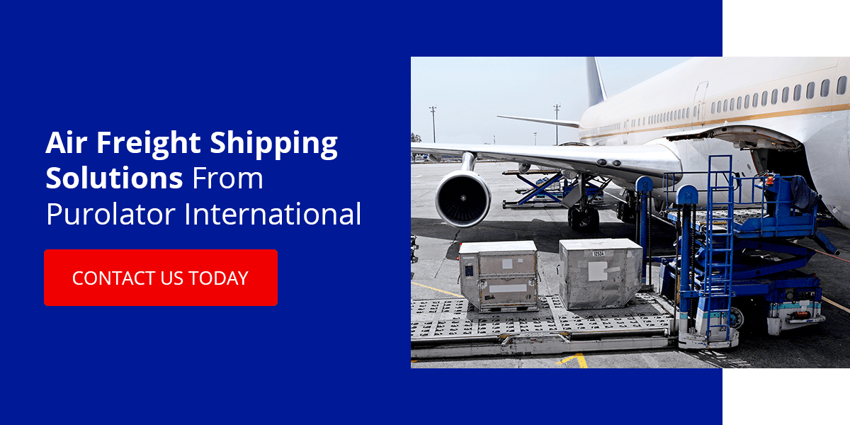 Air Freight Shipping Solutions From Purolator International